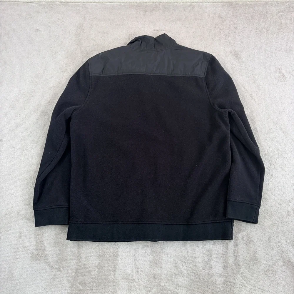 Banana Republic Hybrid Quilted Puffer Jacket in Black Men XL Performance Golf